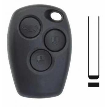 Coque clé Renault 3 boutons universelle