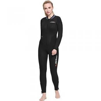 Damen‑All‑In‑One Wetsuit Cressi Endurance Lady 5 mm – Schwarzer Neopren-Overall