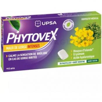 Phytovex Maux de Gorge Intenses 20 pastilles