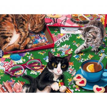 Puzzle de 3000 pièces pour les amoureux des chats Bluebird
