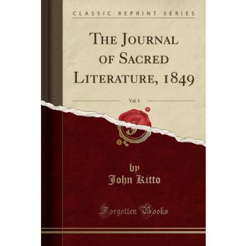 The Journal of Sacred Literature, 1849, Vol. 3