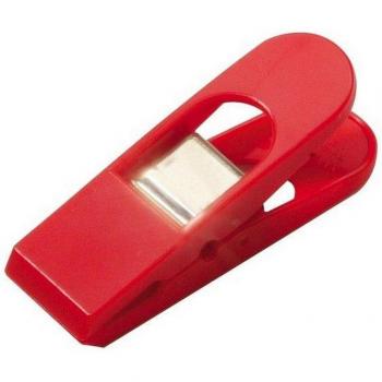 Laurel Maxi Peg Büroklammer 26 x 80 mm – 2‑Stück-Set in Rot