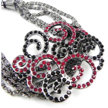 Bracciale NOA G8272 Sissi Rosso e Nero