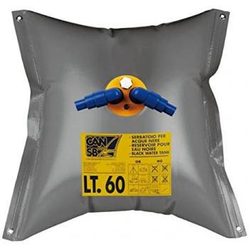 CanSB Tank Acque Nere 160 L in TPE Grigio