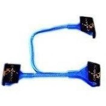 Revoltec Cable IDE Redondo UDMA 133, UV Activo, 60cm Azul