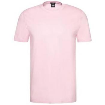 BOSS Herren T-Shirt Tessler Rosa Slim Fit XXL