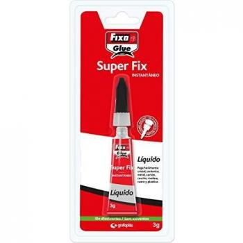 PEGAMENTO INSTANTÁNEO FIXO 1 TUBO DE 3 GRAMOS. RÁPIDO. PEGAMENTO DE GARANTÍA PARA TODO TIPO DE MATERIALES