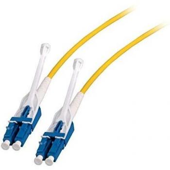 TECHLY PROFESSIONAL 106503 Cavo Fibra Ottica Monomodale Uniboot HD OS2 LC/LC 9/125 2 m Giallo