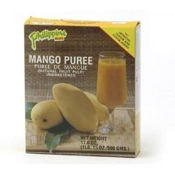 MANGO PUREE – 2 kg Packung – 100 % Mango, ungesüßt – Philippine Brand