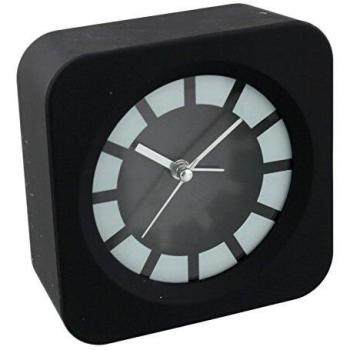 Compact Square Alarm Clock by Hometime