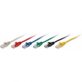 Cable equip rj45 latiguillo u-utp cat.5e 7,5m amar