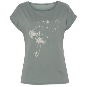 Vivance T-Shirt für Damen in Mint mit Pusteblume