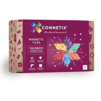 Pack Géométrique Arc-en-Ciel CONETIX de 30 pièces