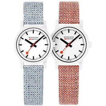 Mondaine Essence Quarzuhr, umweltfreundlich, MS1.32110.LD.SET1, 32 MM