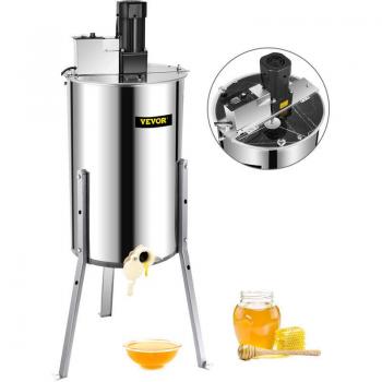 Machine centrifugeuse à miel en acier inox – Vevor 3 cadres