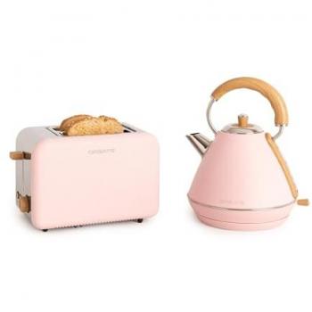 Set Tostadora Ancha + Hervidor 1.7 L Retro