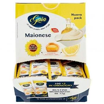 Maionese Gaia Classic 12g – 102 bustine in confezione