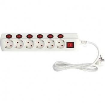 GSC Base multiple 6T avec interrupteur (3x1,5mm) 1,5M
