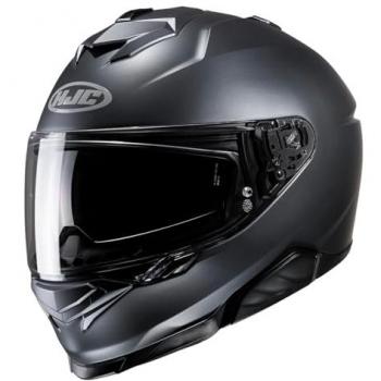 HJC i71 Mattschwarz Integralhelm XL für Herren