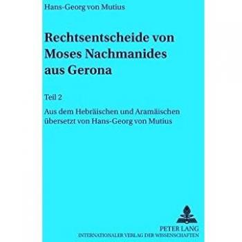 Rechtsentscheide von Moses Nachmanides aus Gerona: Teil 2