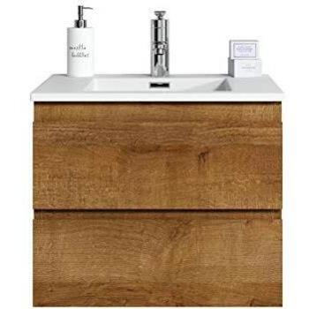 Mobile da bagno Angela 60cm in F. Rovere, armadio mobiletto lavabo