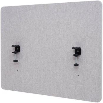 Bacheca Schermo Privacy Grigio 75x60 cm