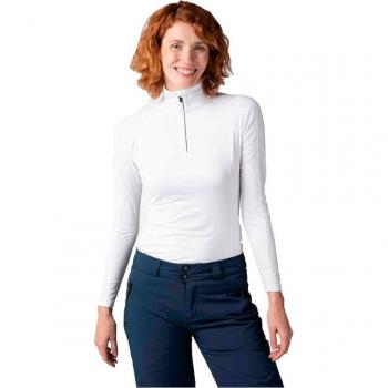 Maglia Intima Donna Rossignol Classique Mezza Zip maniche lunghe