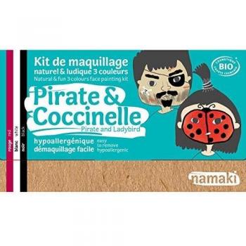 Kit de Maquillaje Infantil Pirata y Mariquita Namaki 1 Kit