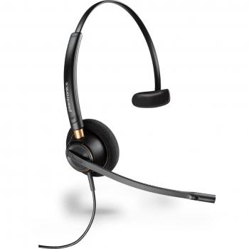 Plantronics EncorePro HW510 – Micro-casque filaire sur-oreille avec déconnexion rapide