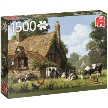 Hofleben: 1500 Teil Spielset „Kühe“ – Jumbo
