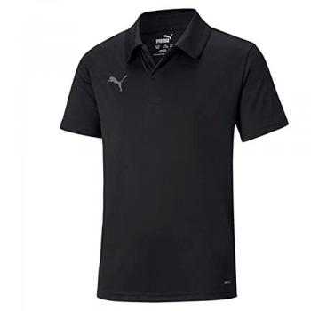 Puma TeamLIGA Sideline Polo Kinder Schwarz Unisex 128