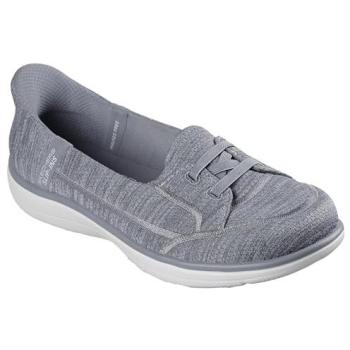 Skechers On The Go Flex Radiant Dreaming Grey Slip-Ins – Comfortable & Eco-Friendly