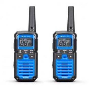 Midland XT50 Pro Set di Walkie Talkie Portatili con Portata fino a 8 km, Carica Rapida e Canali PMR/LPD
