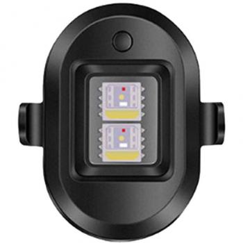 Lumière Stroboscopique Rechargeable Universelle Noir