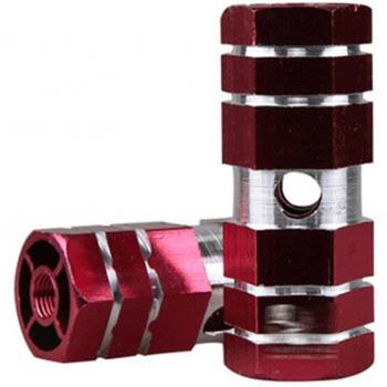 Ridged Aluminum Bike Foot Pegs