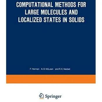 Computational Methods for Large Molecules and Localized States in Solids