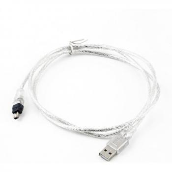 Adaptador USB 2.0 Macho a Firewire 4 Pines de 1.2 m