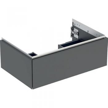 Geberit One Waschtisch-Unterschrank 74 x 50,4 x 47 cm, lava, lackiert matt, 1 Schublade