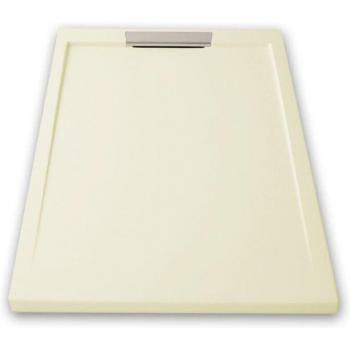 STANO Receveur de douche LUX 70x170 cm – Résine ardoise beige