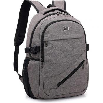 ZENBEFE Men's School Backpack with Large Capacity and Anti-Theft Lock
