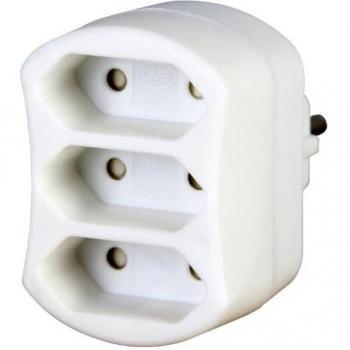 Kopp 3-fach Adapter mit Kindersicherung