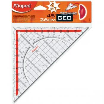 Geodriehoek Maped Geometric 26cm