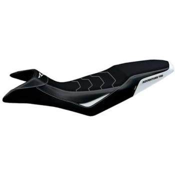 Sella compatibile KTM 790 Adventure R 2019‑2020: Elk Comfort 2WH Bianco Logo