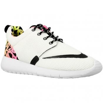 Nike Bambino White & Black Volt Pink Blast Scarpe da Ginnastica