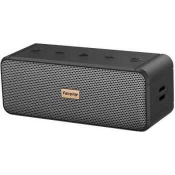 Fairplay IPX7 Outdoor Bluetooth Speaker – 24 h Akku – Schwarz