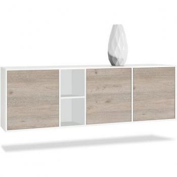 Vladon Kuba Kommode (3 Schubladen)