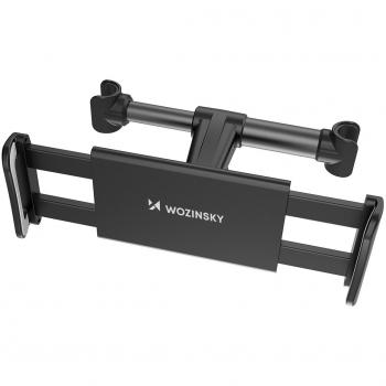 Wozinsky 2‑in‑1 Black Headrest Mount & Hanger – SKU Wthbk2