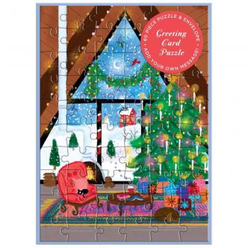 Joy Laforme Cozy Cabin Greeting Card Puzzle