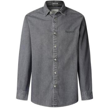 Pepe Jeans Slim Long Sleeve Denim Shirt (Classic)
