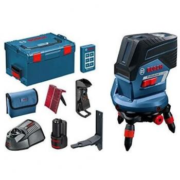 Bosch 0601066G71 GCL 2-50 C Dual Laser System, RM3 Motorized Rotator – Blue